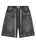 Vale Forever Rainstorm Jorts Black