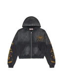 Vale Forever Reborn Thermal Zip Hoodie Black one-kickz