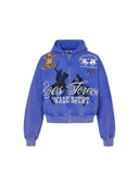 Vale Forever Schwab Zip Up Hoodie Blue one-kickz