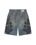 Vale Forever black Charm Jorts 'Mid Wash' one-kickz