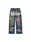 Valley 1980s Blue Denim Carpenters Blue one-kickz