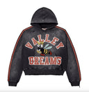 Valley Anthem Pullover Hoodie Black/Red one-kickz