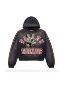 Valley Anthem Pullover Hoodie Black/Red one-kickz