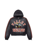 Valley Anthem Pullover Hoodie Black/Red