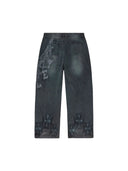 Valley Chain Embroidered Painter Jean one-kickz