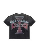 Valley Chopper Tee Black one-kickz