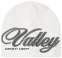Valley Coke Cursive Beanie White/Black one-kickz