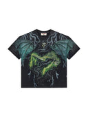 Valley Grim Big T-Shirt Black one-kickz