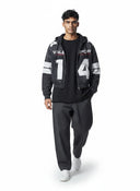 Valley Jerzee Black Washed Zip Up one-kickz