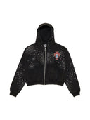 Valley Pluto Clustered Black Zip Up one-kickz