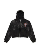 Valley Pluto Clustered Black Zip Up one-kickz
