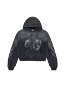 Valley Pullover Serpent Black Hoodie