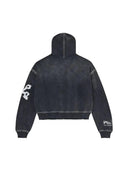 Valley Sunny Zip Up Black one-kickz