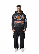 Valley Sunny Zip Up Black one-kickz