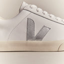 Veja Esplar Leather White Silver