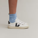 Veja Recife Leather White Black