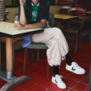 Veja V-90 Leather White Black