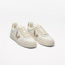 Veja V-90 Leather White Taupe