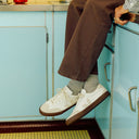 Veja Volley Leather White Natural Bark