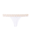 Versace Greca Waistband Thongs White one-kickz