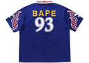 adidas x BAPE Flame Jersey Blue one-kickz