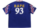 adidas x BAPE Flame Jersey Blue one-kickz
