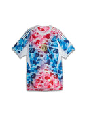 adidas x BAPE Football Graphic Slim Jersey T-shirt Blue/Pink
