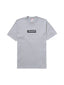 Supreme Futura Box Logo Tee Heather Grey