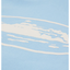 Corteiz Island Puff Print Zip Hoodie Baby Blue