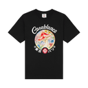 Casablanca Mushroom Emblem Printed T-Shirt 'Black'