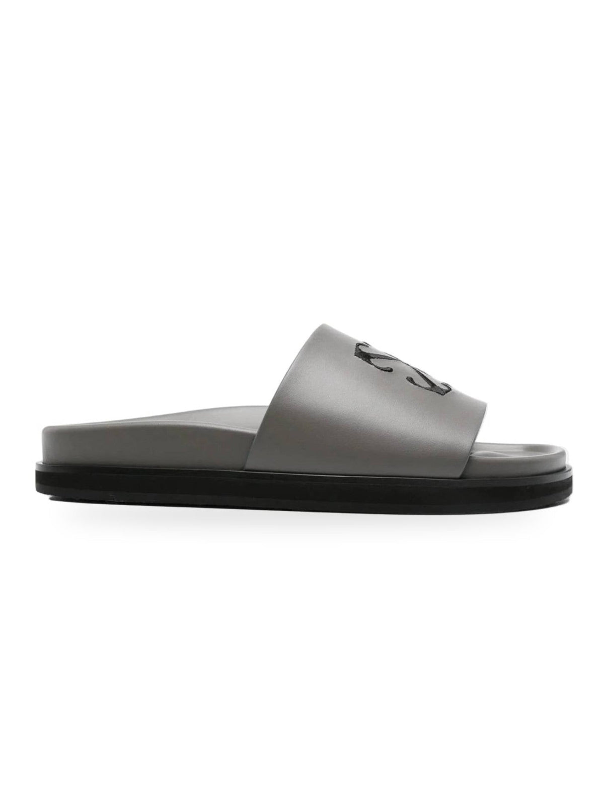 Off-White Pool Slider Grey