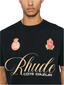 RHUDE SCRIPT VTG BLACK CÔTE DAZUR