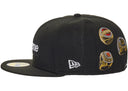 Supreme Rings Box Logo New Era 59Fifty Fitted Hat Black