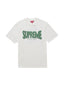 Supreme Flocked Washed S/S Top White