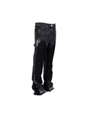 Reputation Studios Flare Denim Black