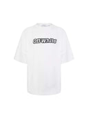 Off-White White Outline Logo Skate T-Shirt