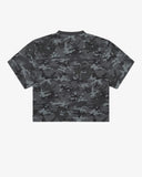 Denim Tears Camo Cotton Wreath Mesh Football Top Black