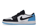 Jordan 1 Retro Low OG Black Dark Powder Blue (Women's)
