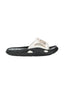 Palm Angels Rubber Slides White Black