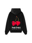 Nude Project Juicy Cherry Hoodie Black