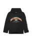 Balenciaga Womens Maison Balenciaga Cropped Hoodie Black/Orange/White