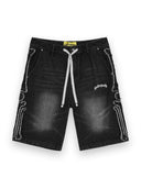 Godspeed Fémur Frayed Denim Shorts Black