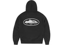 Corteiz Island Puff Print Zip Hoodie Black