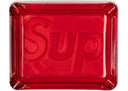 Supreme Debossed Glass Ashtray Red one-kickz