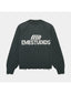 Eme Fray Navy Knit Sweater