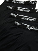 Supreme Hanes Boxer Briefs (4 Pack) Black