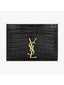 YSL COCODRILE CARD HOLDER