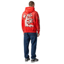 Hellstar Hoodie Records Graphic Red