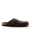 Birkenstock Boston Nubuck Oiled Habana