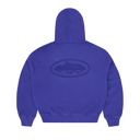 Corteiz Island Knockout Zip Hoodie Indigo Blue